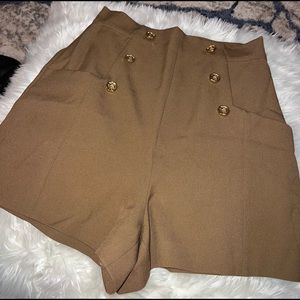 Zara High Rise Shorts